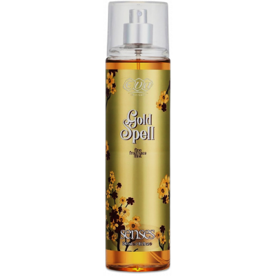 EVA SKIN CARE SENSES GOLD SPELL FINE FRAGRANCE MIST — BODY SPLASH 240 ML